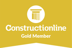 construction line gold member logo
